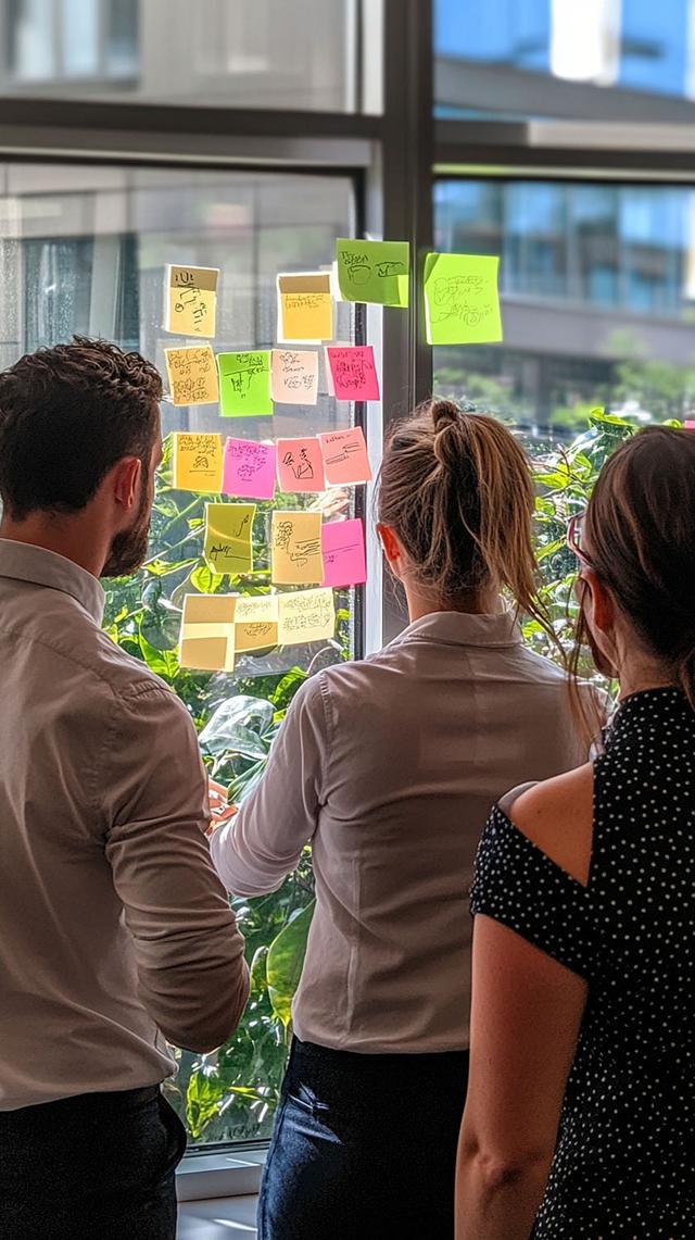 Team training session on agile practices and product ownership